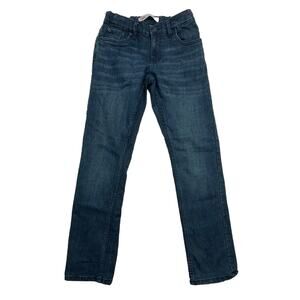 Levis 511 Slim Boys Jeans Size 14 Reg Blue Dark‎ Wash 27 29
